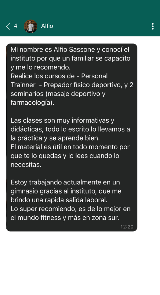testimonio Alfio